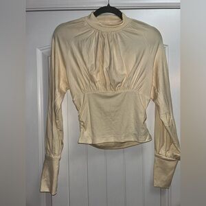 Cider Cream Long Sleeve Women's Top